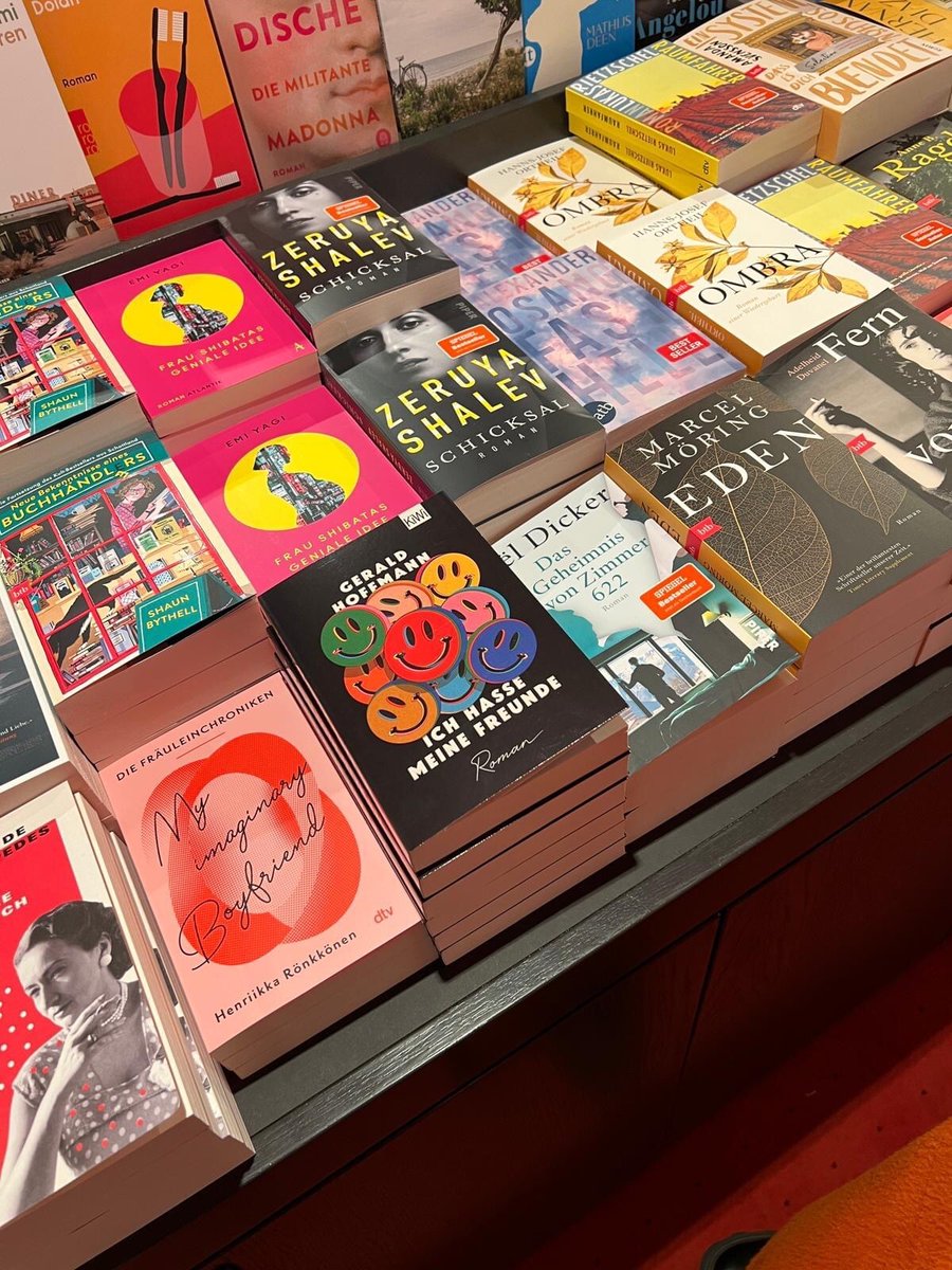 Freunde in Wien und Berlin! Ich lese aus meinem Buch "Ich hasse meine Freunde" 🙂
Wien: DO, 24.11 (Eintritt frei)
buchwien.at/programm/ich-h…
Berlin: MI, 30.11
eventim.de/artist/literat…
Ich freue mich sehr wenn wir uns sehen <3