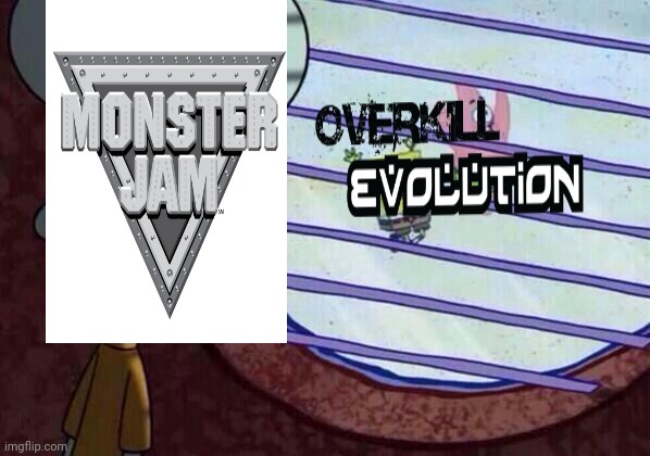 RyanMcMillin10's tweet photo. It is unknown when Overkill Evolution is gonna return to Monster Jam
#Memes
#OverKillEvolution
#MonsterJam https://t.co/CgrUa6pgum