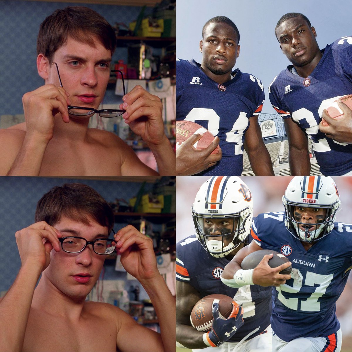 AuburnFootball's tweet photo. Did someone say back✌️back 100 yard games for BOTH @tank_bigsby &amp; @jarquezhunter⁉️ https://t.co/BIgP05tyei