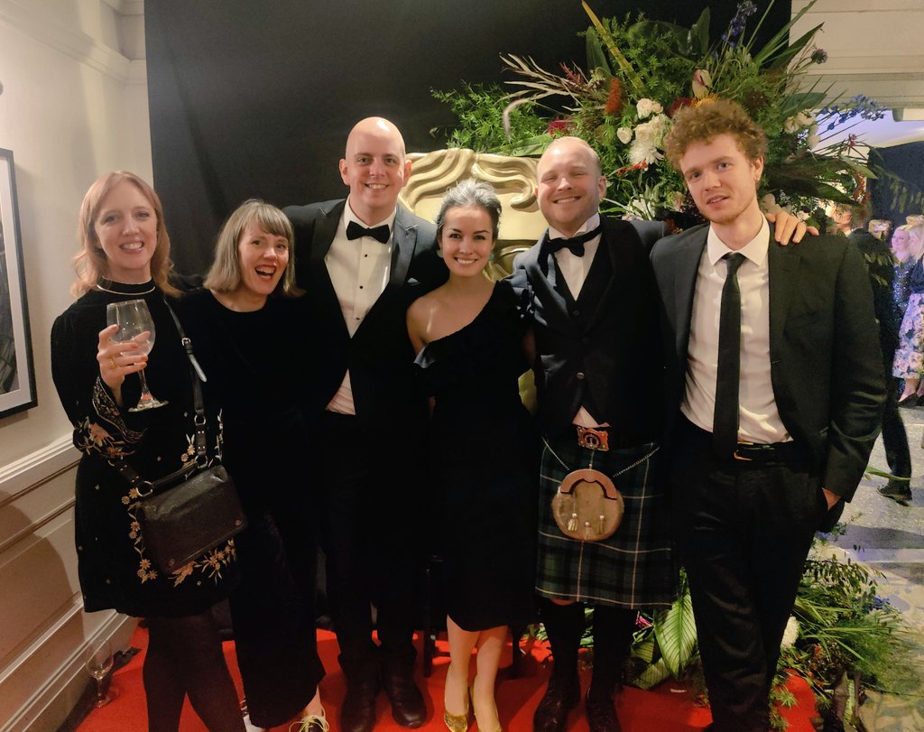 Lovely to see so many wins and nominations for Blazing Griffin Post projects, and for our wonderful collaborators - what a night! ✨ #BAFTAScotAwards