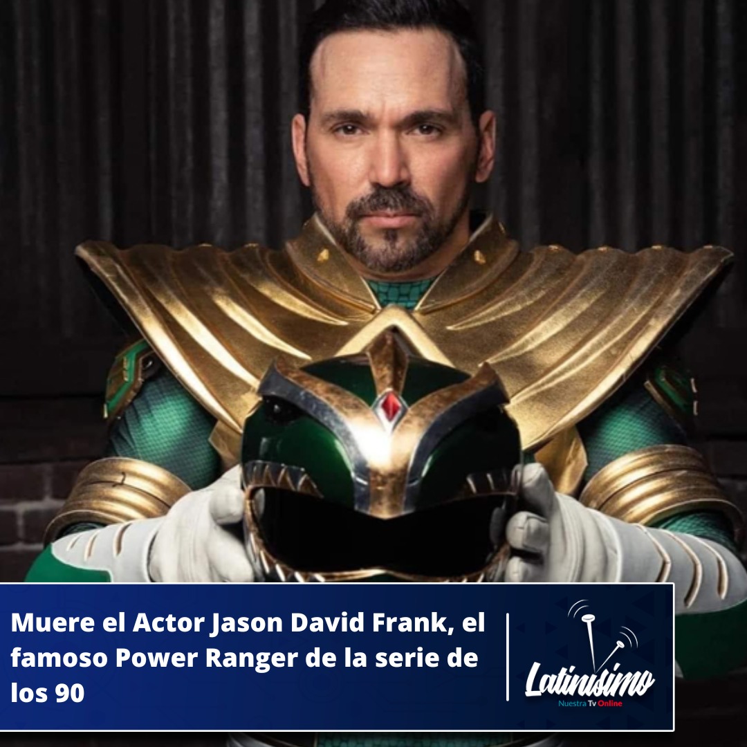 Latinisimotv's tweet photo. Un ícono de infancia ha fallecido. Jason David Frank  el actor era conocido por haber dado vida a Tommy Oliver/Power Ranger en la icónica serie de TV de los 90 “Mighty Morphin Power Rangers”, que muchos recordarán por ser la primera producción en esta famosa franquicia. https://t.co/Upq8Ve6vJF