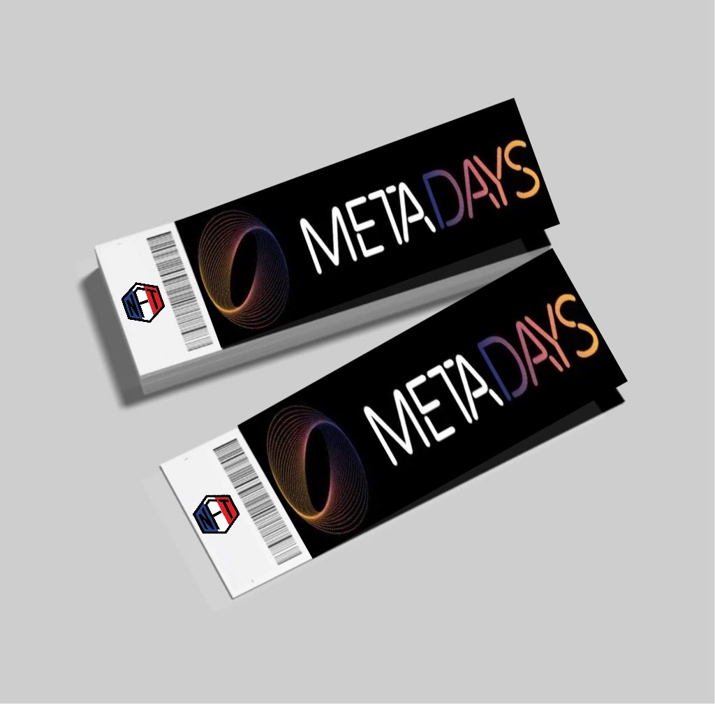 🚨 Jeu concours 🎁

Le <a href="/CongresMETADAYS/">METADAYS</a> approche à grand pas 🔥

Nous offrons 2 full pass (2 x 890 € ) aux membres de la communauté

Pour participer :

1️⃣ Follow <a href="/nft_france/">NFT France 🇫🇷 | nftfrance.lens</a> &amp; <a href="/CongresMETADAYS/">METADAYS</a> 
2️⃣ Retweet
3️⃣ Like

Résultat : 23/11/2022 à 10 h