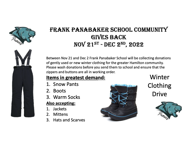 Panabaker_HWDSB's tweet photo. 'Tis the Season for Giving.... https://t.co/41vEx8yiLb