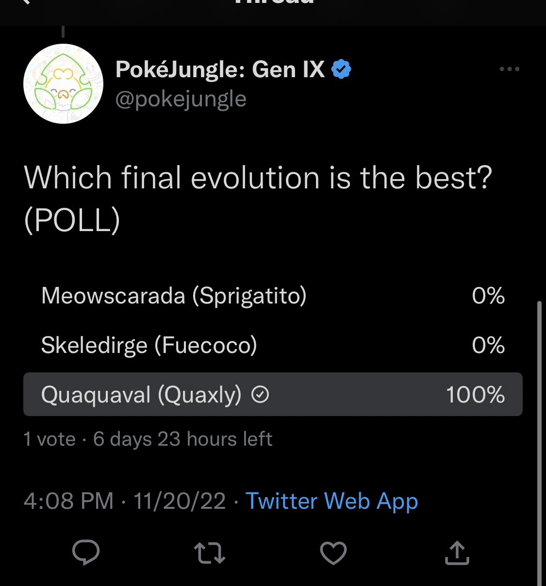 PokéJungle Gen IX on Twitter "Which final evolution is the best