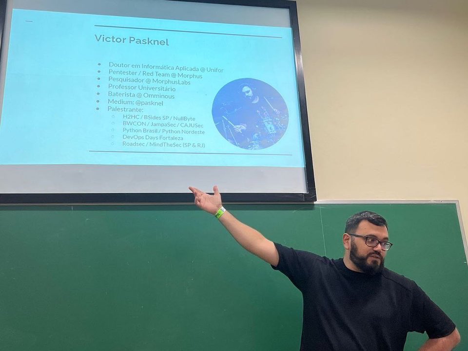 pasknel's tweet photo. Photos from my talk “DevOps is the new AD” in BSides São Paulo 2022 @bsidessp https://t.co/oeB63ryaHy