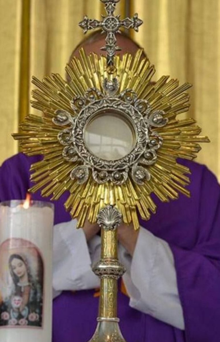 Adorado sea Jesús Eucaristía