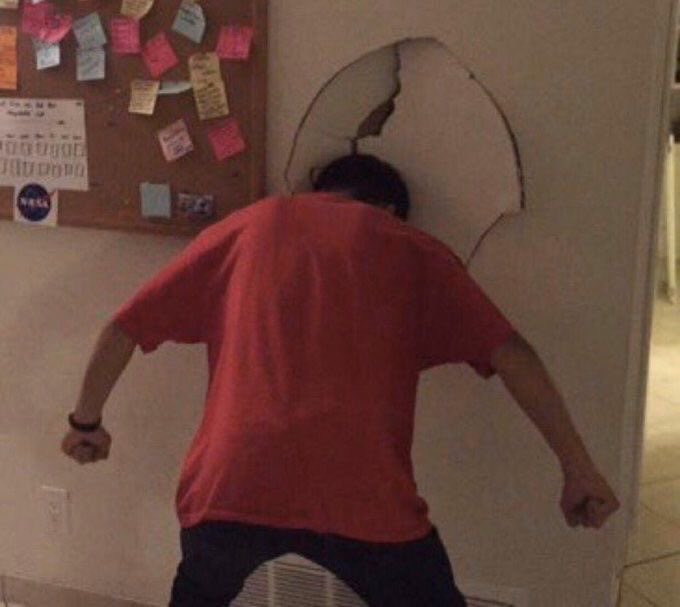 Jvais peter mon crâne omg