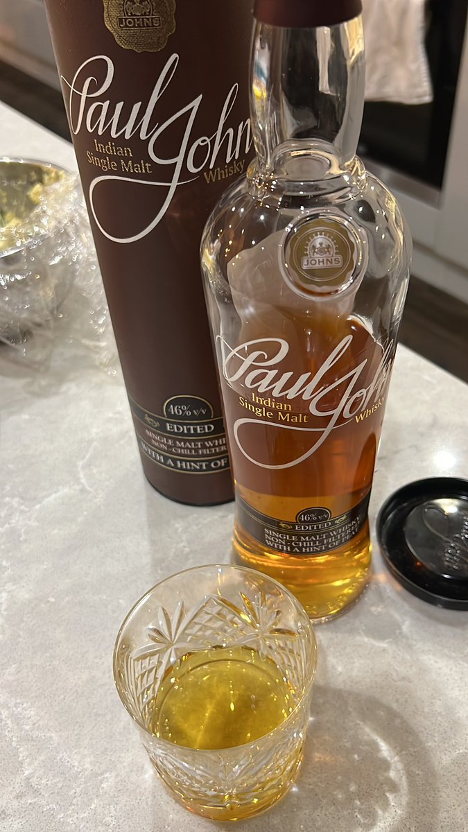 Paul John…India’s finest single malt. Yes please.