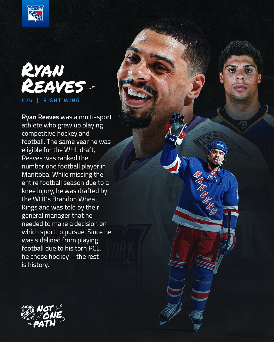 Ryan Reaves’ unconventional path to the NHL is the latest Not One Path feature, shared ahead of the 2022 Grey Cup. His connection to the gridiron also includes his brother, Jordan, who is a defensive lineman in the @CFL with the Edmonton Elks.