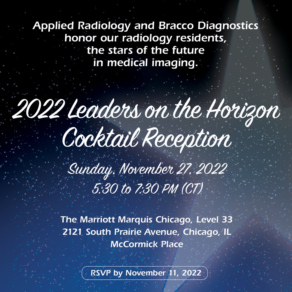 #RadRes, #FutureRadRes, #MedStudents and #Radiologists! Join us in congratulating the winners of the 2022 Leaders on the Horizon Resident Program!  Click link to RSVP ⏭bit.ly/3hTWzfW

<a href="/Im_Jordanc/">Jordan Chamberlin MD</a>, <a href="/amsatei/">Alexander Milad Satei</a> <a href="/MelinaHosseiny/">Melina Hosseiny, MD</a> <a href="/MoozhanNikpanah/">Moozhan Nikpanah, MD</a> <a href="/DMC_Radiology/">DMC Diagnostic Radiology Residency</a>