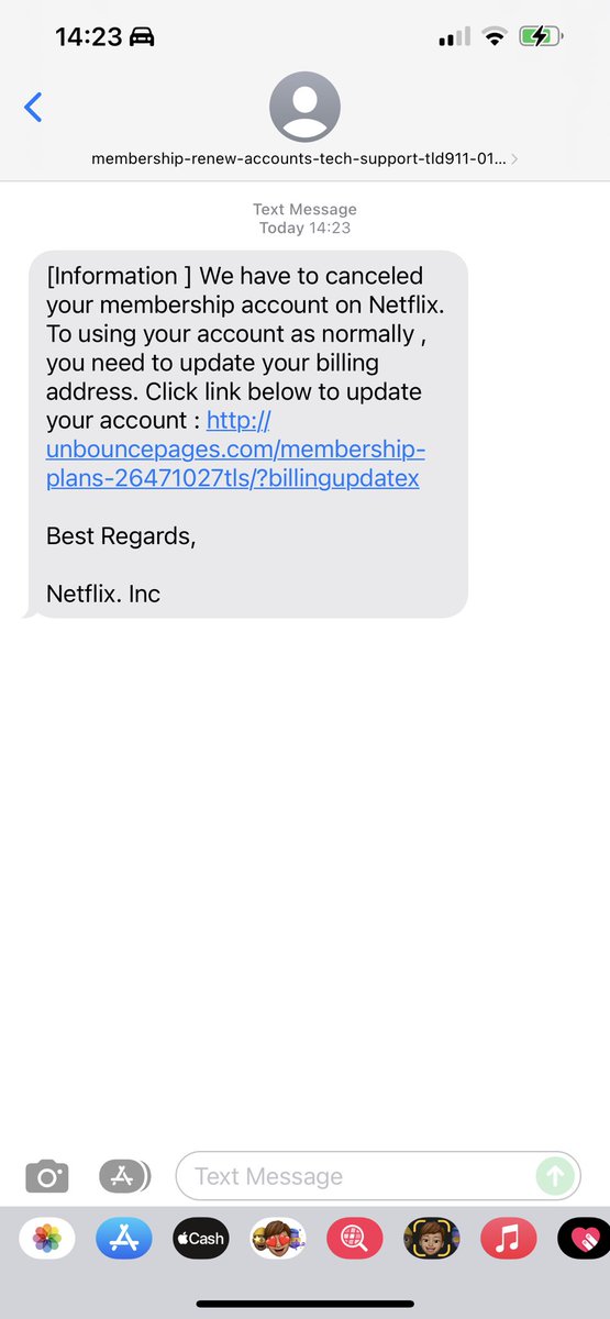 AznVet4Yang's tweet photo. That’s a new scam out there, be careful everyone. https://t.co/mfth0VKMLe