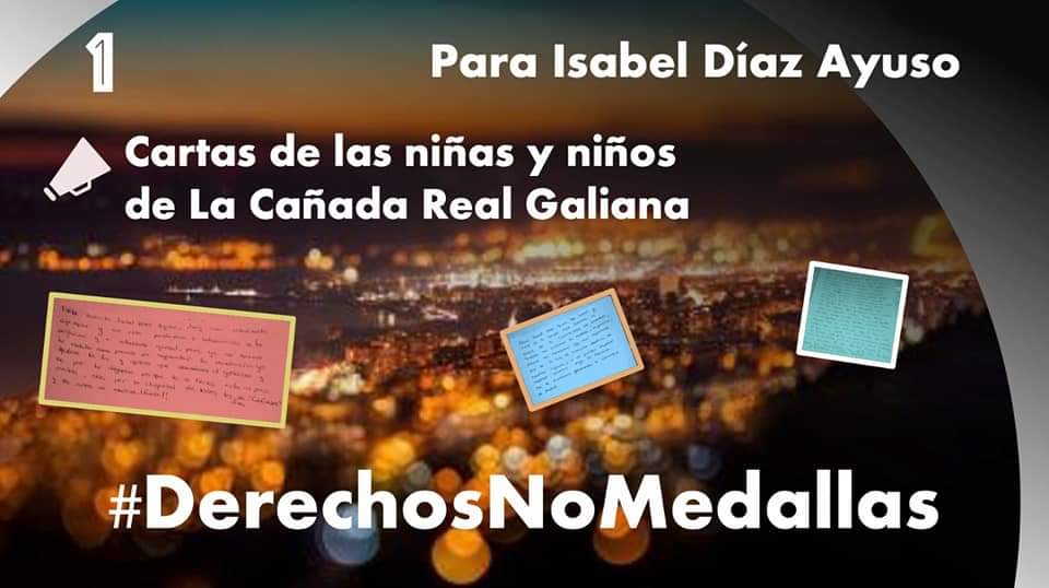 🧶 Por el #DiaMundialdelaInfancia quiero recordar que en Europa se estan violando los derechos de la infancia justo en #cañada a 14 kilómetros de la puerta del sol..

#779diassinluz #1820niñasyniños sin luz, sin calefaccion, sin vivienda digna, sin agua caliente entre muchos mas