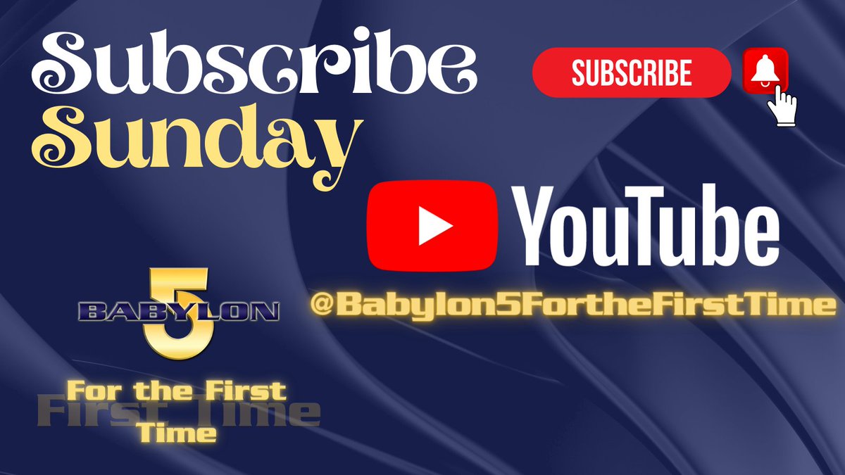 BabylonFirst's tweet photo. Enjoy Babylon 5?
Want to relive it through the eyes of two people that have never seen it before?
Looking for insights into the series you've never consider before?
Look no further on this #SubscribeSunday! Click here and subscribe!
https://t.co/cIllaIRLSJ https://t.co/4qNCYOhUjE