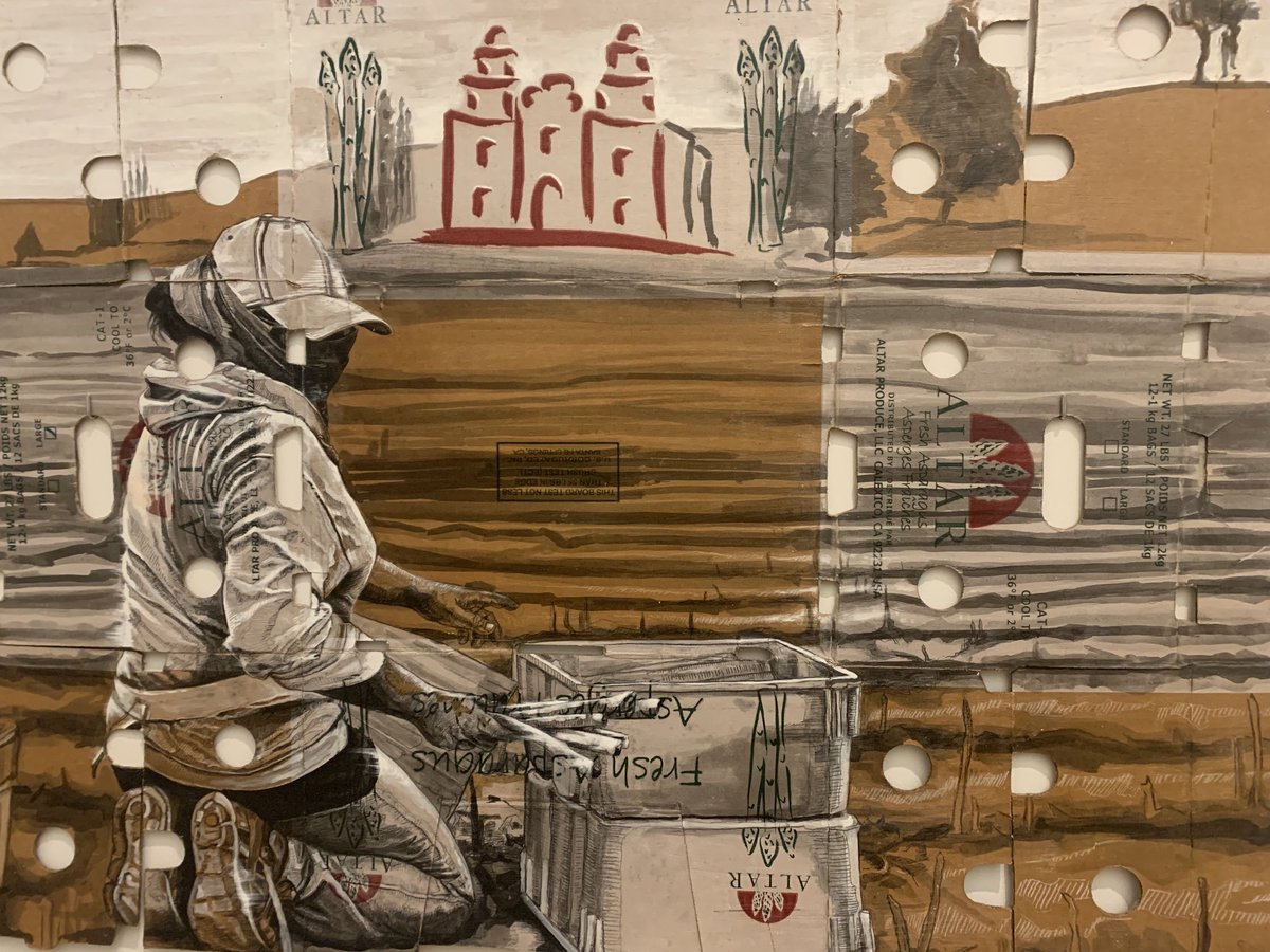 Lferrersilva's tweet photo. @narsisomartinez @CrockerArt #SundayMorning #VisitaMuseum. Wonderful opportunity to enjoy Mexican artist #Oaxaca in @VisitSacramento #DíadelaRevolución 🇲🇽 https://t.co/mEhlTwnFOA