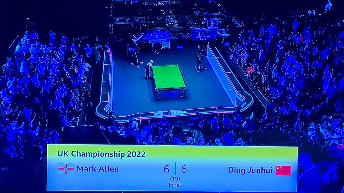 MouseInFlower's tweet photo. Definitiv eines der besten Finalspiele der letzten Jahre auf der #WST im #Snooker! 
Grandios, was die beiden da geleistet haben! 

🤩👏🏼🫶🏼

#ukchampionshipsnooker #UKChampionship #147sf 
#AllenvsDing https://t.co/uQAhaJVttR