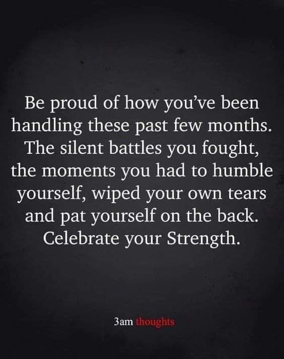 Man! The past few months have been nuts!  How about you?  We all should review this daily. #strength #hope #growth #chronicillness  #MultipleSclerosis  #humble