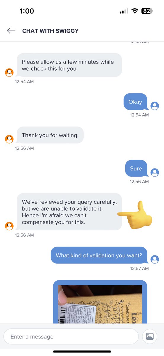 MayankMangalam's tweet photo. @SwiggyCares  @SwiggyInstamart @Swiggy If U can’t process &amp; resolve customer complaints then please declare so while placing order. This is the 4th incident in last 4 months &amp; outcome is same - “can’t resolve your issue, please contact stores-support@swiggy.in” who r as useless. https://t.co/yRUcgP6Lni