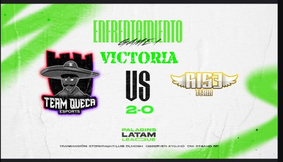 QuecaTeam's tweet photo. Una victoria más y valla que victoria, GG's para el conjunto de Rise Team y ahora estamos en la gran final de la @pll_league 

#PuroPLL #VamosTeamQueca https://t.co/KePr9xdvq0