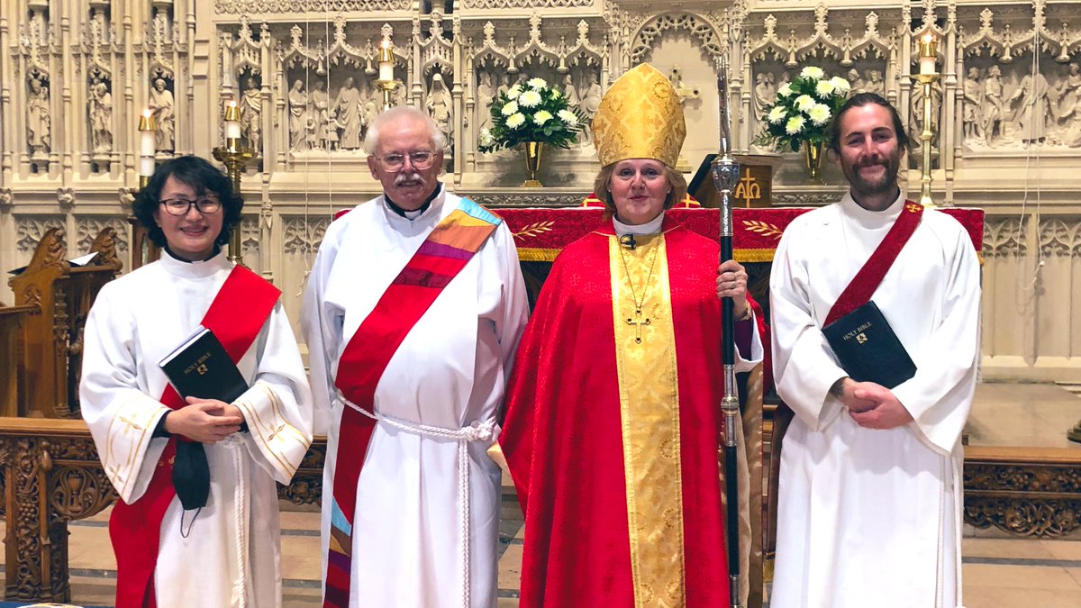 Every blessing to Nicola Zhang, Larry Collinson, and Rob Miller, deacons in the Church of God!