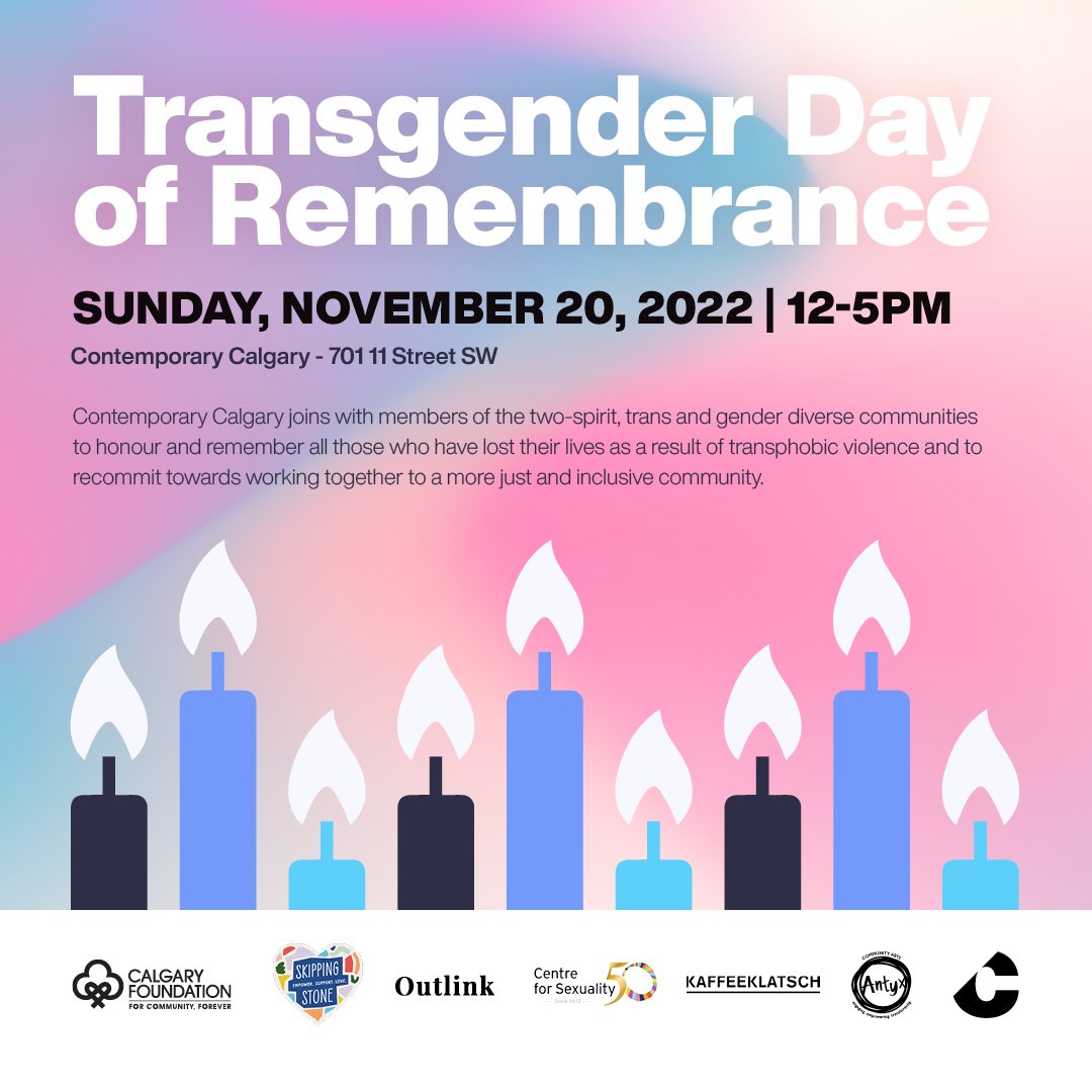 DCAsifRashid's tweet photo. A true privilege to be invited to honour the memory of the lives lost to anti-transgender violence. Thank-you to the AMAZING @TheAnnaMurphy for creating a space where together, we commit to creating a safe community that embraces diversity and pluralism.
#TDOR22
#yyc https://t.co/xfkYuACL34