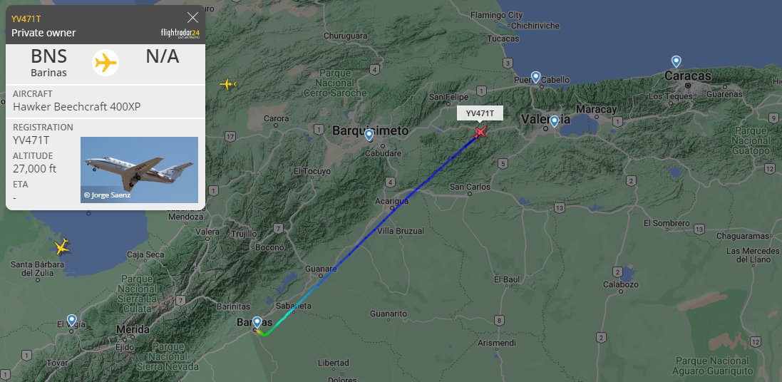 skocherhan's tweet photo. 🇻🇪 YV471T Hawker Beechcraft 400XP #0D8153
#Barinas https://t.co/UkCJCXyNF6