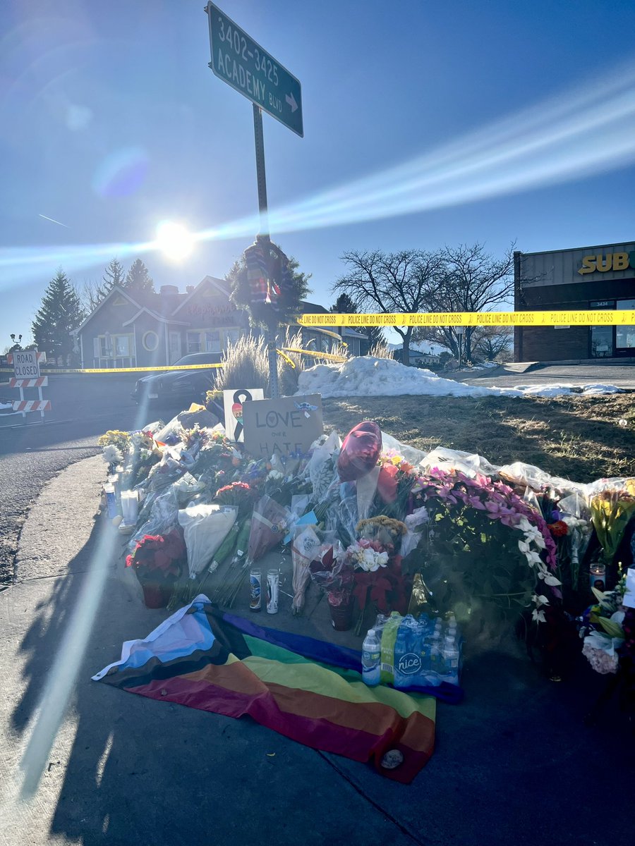 MarcSallinger's tweet photo. I’m 27. I’ve been a journalist for 5.5 years. I’ve covered 6 mass shootings.

Today, I cover another.

My heart breaks for everyone who lost a loved one at Club Q in Colorado Springs. People were at the LGBTQ club to have fun. It was supposed to be a safe space

This has to stop. https://t.co/xHMBDpSThP
