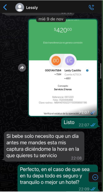 yelp_sex's tweet photo. 🚩🚩CUIDADO🚩🚩@LeslyFatimacast Podría solo pedir adelanto y bloquear.
El cliente llego dentro de su tolerancia y la chica lo bloqueo. https://t.co/5rMn4FMTLT