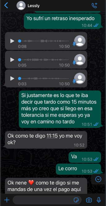 yelp_sex's tweet photo. 🚩🚩CUIDADO🚩🚩@LeslyFatimacast Podría solo pedir adelanto y bloquear.
El cliente llego dentro de su tolerancia y la chica lo bloqueo. https://t.co/5rMn4FMTLT