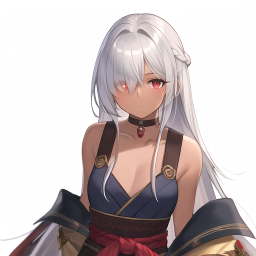 「1枚目のラフ描きが…こうじゃ!AIさん何かと髪を結びたがる#AIart 」|すまき俊悟@4/30ホロクル5th【J-08】のイラスト