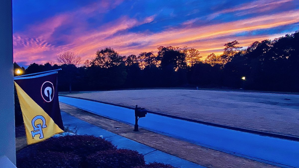 What a start to good old fashion hate week!!  God is good!!  #GoDawgs #Sunsets