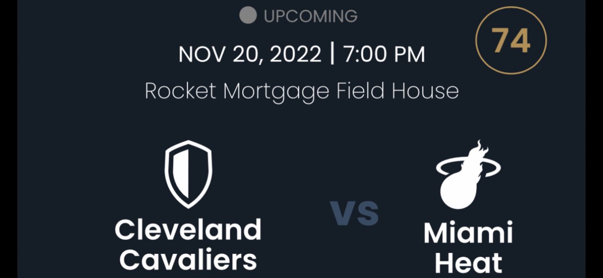 Exciting <a href="/cavs/">Cleveland Cavaliers</a> <a href="/MiamiHEAT/">Miami HEAT</a> we have #cavs tickets ticketswift.com/Tickets/Select…