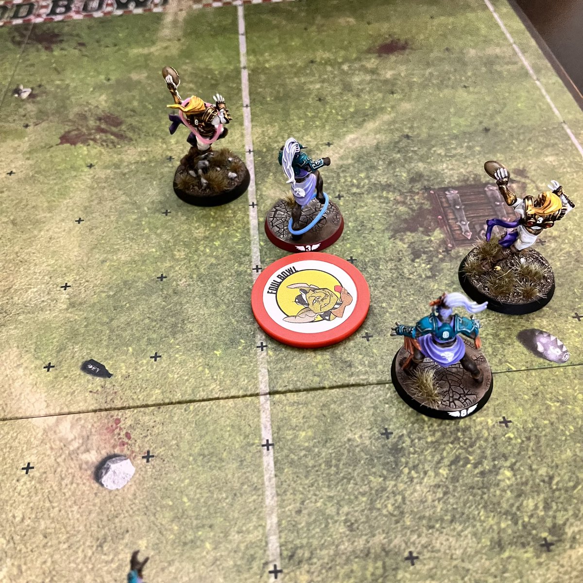 The Pahuax Pythons (painted by <a href="/LittleGitPaints/">ˡⁱᵗᵗˡᵉ ᵍⁱᵗ ᵖᵃⁱⁿᵗⁱⁿᵍ</a>) finish up a three-game preseason #BloodBowl tour undefeated, ahead of <a href="/SAWBBL/">SAWBBL</a>’s 21st season starting.

Really liking the new Amazons; was disappointed with the new Norse roster, but can see myself getting on well with the ‘zons.