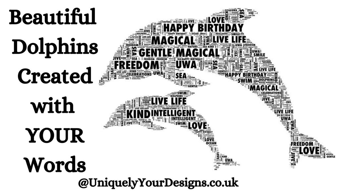 New_World_Vibe's tweet photo. Fabulous Dolphins Personalised word art print for an impressive gift. https://t.co/HPD1zlTyfB NOTHS #87RT #QueenOf https://t.co/iWfVim3ytQ