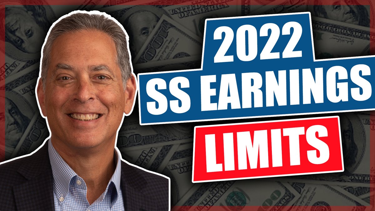 55retire's tweet photo. The new Social Security earnings limits for 2022 are in and I want to share six little known facts that to be aware of so you don't make a mistake that could cost you money. Watch today's video here to find out 👉 https://t.co/xBfbfYlmFs https://t.co/5FTjrR2FeK