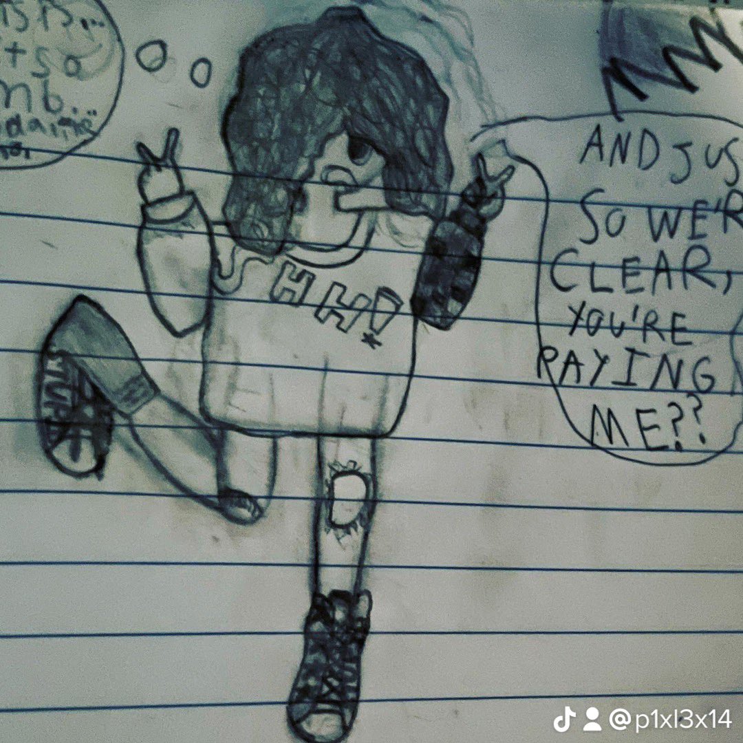 xXPixlexia_'s tweet photo. C0nc3pt d3s1gnz :))✨🦋

#theglitchcoven #st4ytru3 #glitchshyt #art #artist #creative #oc #conceptdesign #sketch #pencildrawing #notebookdrawing #girl #series #new #trending #melody3 https://t.co/rq4iRVyJRw