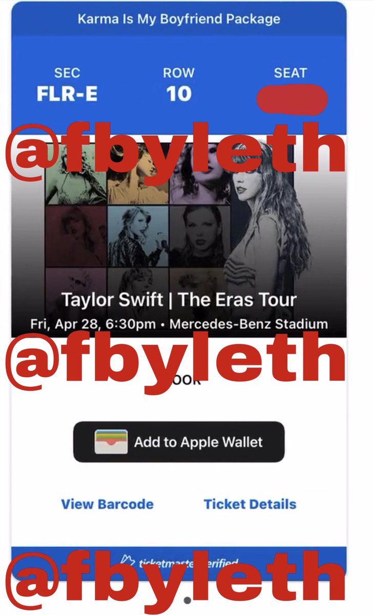 Eras Tour Resell tweet media