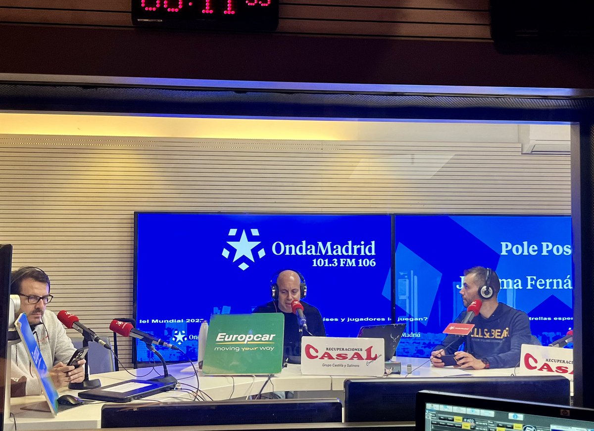 Día de despedidas, despedimos la temporada de #F1 🏁 despedimos a Vettel #DankeSeb 🇩🇪 y despedimos en Alpine a Alonso 🇪🇸

🎙️@JuanmaFAguilera 
🏎️<a href="/pablodevillota/">pablo de villota</a> 
🏎️<a href="/alvaro_fontes/">Alvaro Fontes</a> 
🏎️<a href="/jprado74/">Jorge F1. Prado</a> 
🏎️<a href="/EduCanada_e3s/">Eduardo Cañada</a> 
🏎️#GuillermoClasics

🔊telemd.es/ciotj
📲 #Pole418