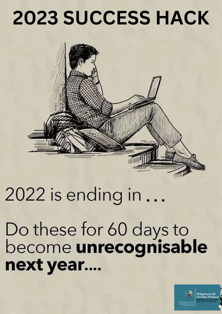 whyteworld_vp's tweet photo. Join my "2023 SUCCESS HACK" WhatsApp Class this Saturday, November 26, 2022, for a more focused session on how to achieve our goals and resolutions in the coming year.
Simply send "2023 Success Hack" via WhatsApp to 08081346315 and you will be added to the class
#successhack https://t.co/qneK1keEsS