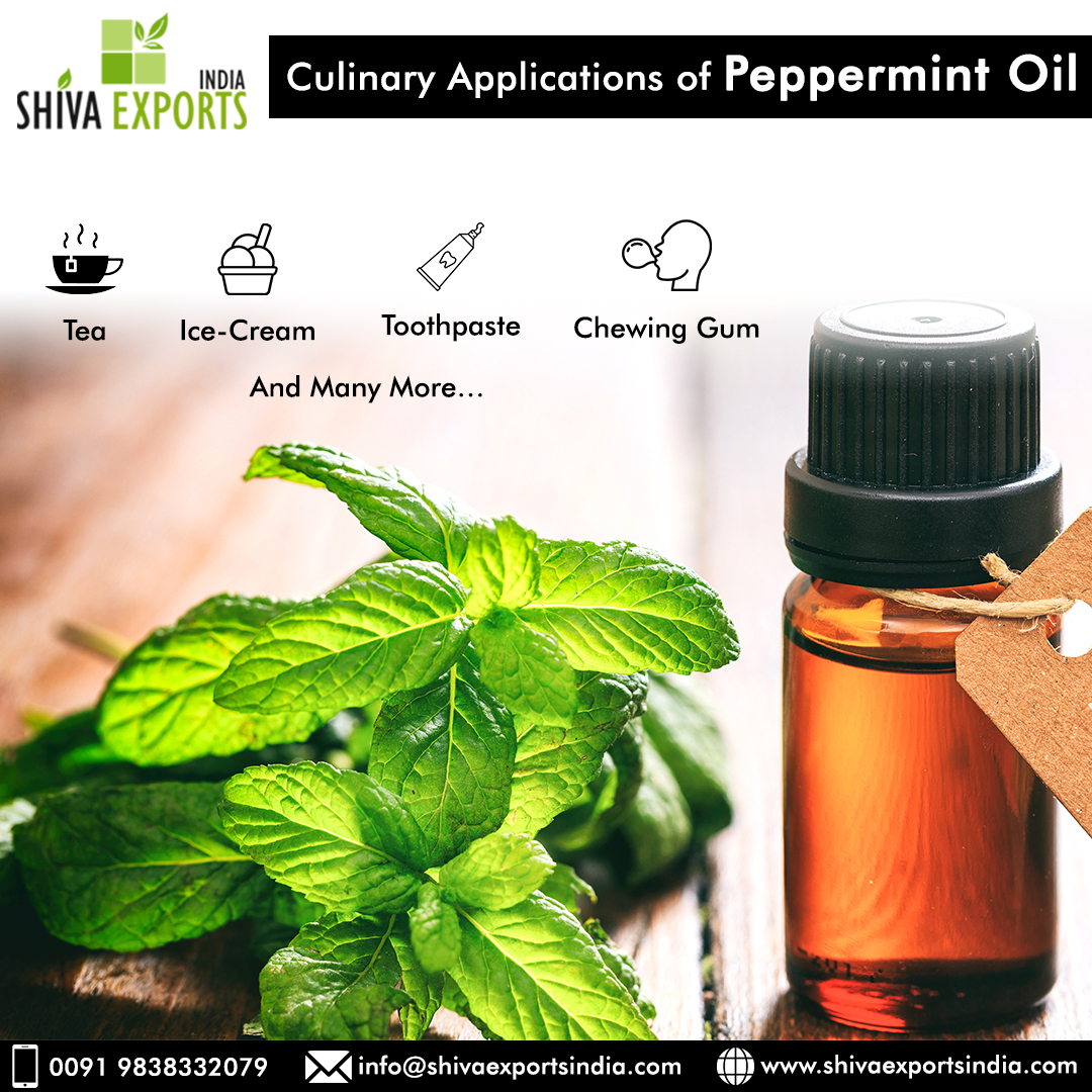 shivaexportsin's tweet image. Peppermint Oil finds applications in different #foodapplications for its menthol content such as tea, ice-cream, toothpaste, chewing gum, some dishes, and many others.

For more details, visit us at shivaexportsindia.com/products/peppe…
#shivaexportsindia #peppermintoil #peppermintoilbenefits