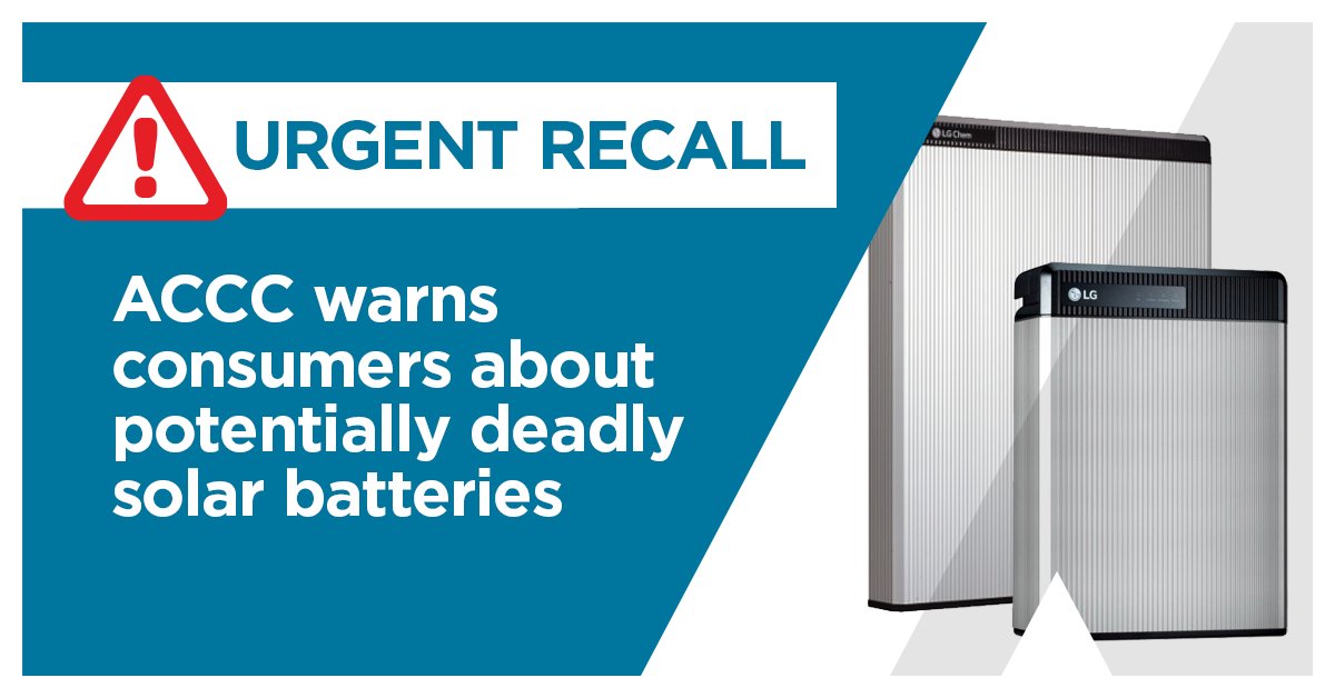 Consumer Protection WA on Twitter "RT ACCCProdSafety We’re