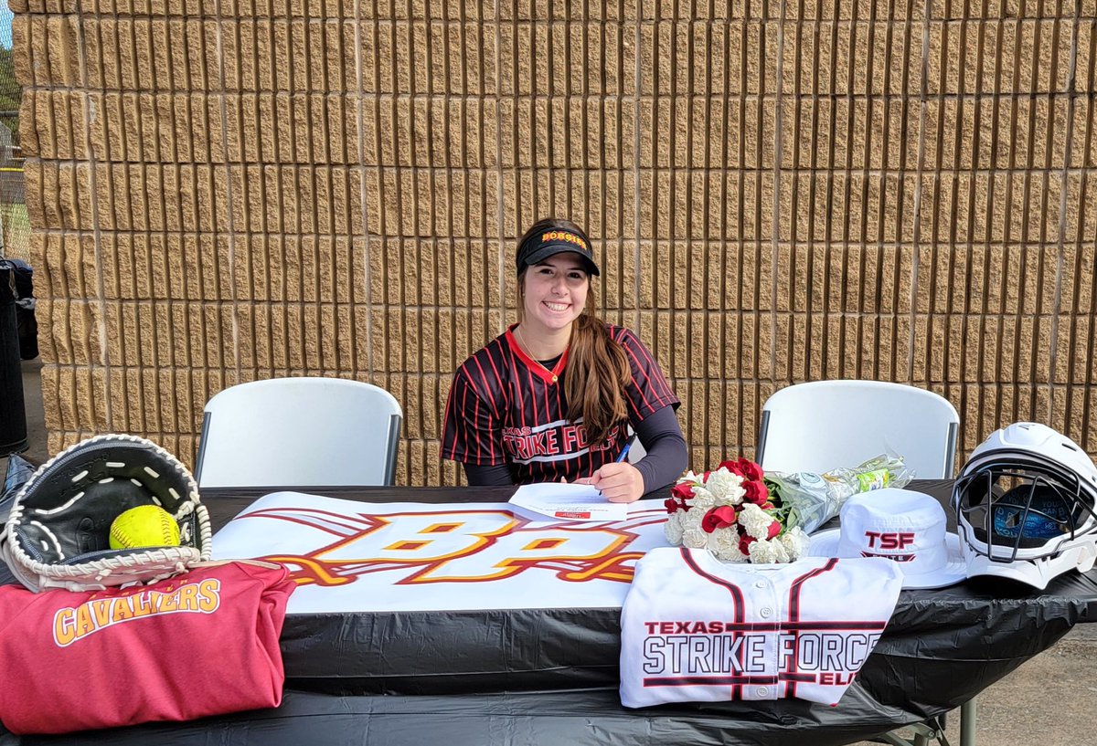 ChristinaJ_87's tweet photo. Excited to be a Cavalier!
⁦⁦@BPCC_Softball⁩  ⁦@TexasStrike⁩ ⁦@PHSSOFTBALL9⁩ https://t.co/MIzDaFftiV