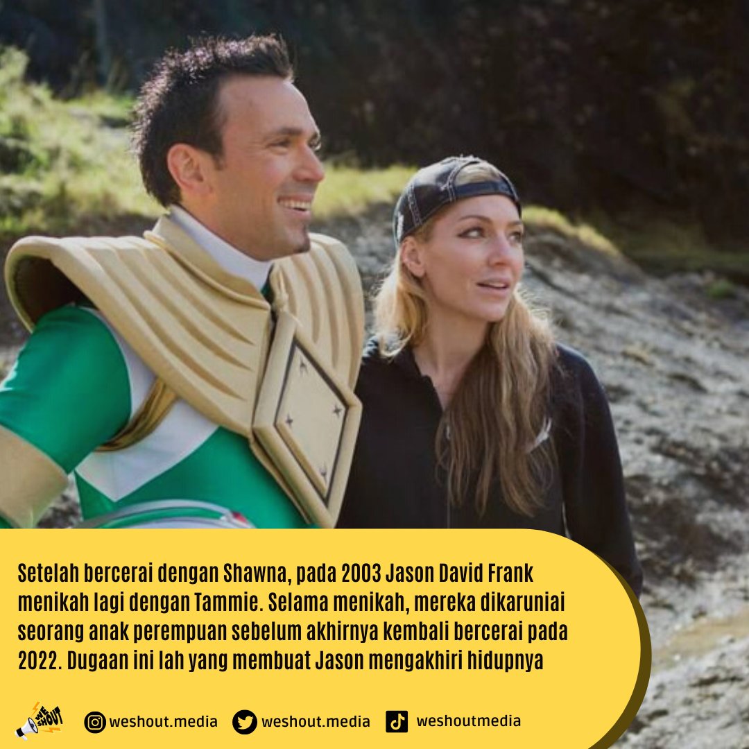 weshoutmedia's tweet photo. Jason David Frank aktor yang berperan dalam serial Mighty Morphin Power Rangers, dikabarkan meninggal dunia. Dugaan sementara, Jason mengakhiri hidup karena mengalami depresi.
Rest In Power Jason David Frank🥀
#Shoutertainment
#RIPLEGEND
#PowerRangers https://t.co/Tc4pb1Howt