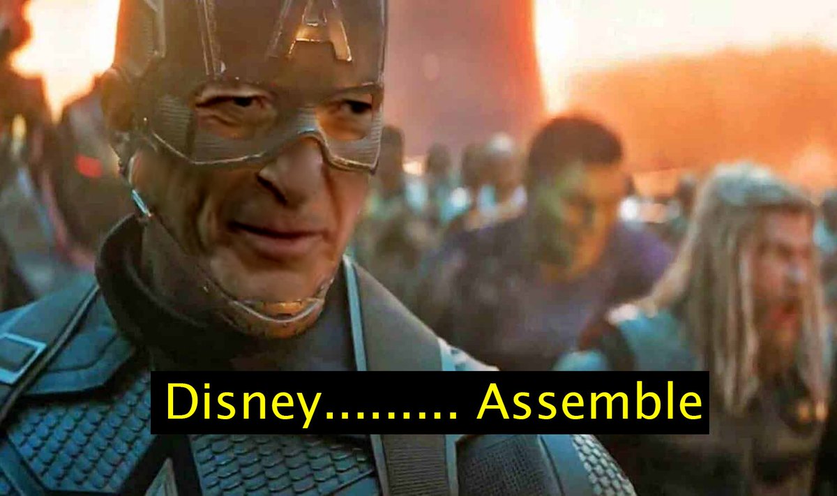 THVMemes's tweet photo. @RobertIger and Bob Chapek right now. #Disney #WeMakeMagic https://t.co/rSip2cYqrj