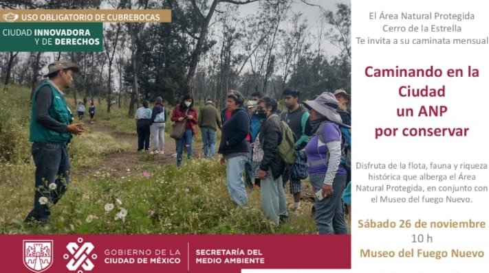 Caminata en #ANPCerrodelaEstrella 😱!!
#SenderismoEnCDMX