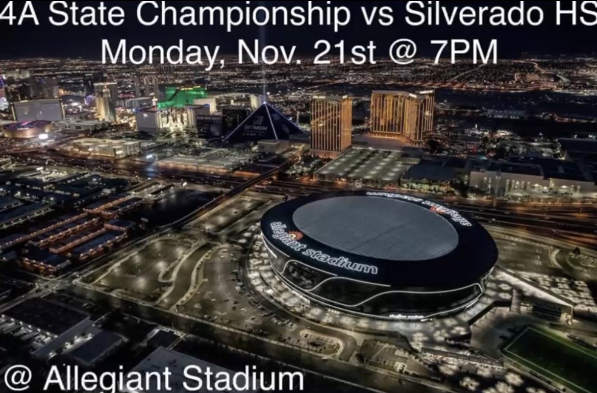 datzdevon's tweet photo. Blessed to be playing beside my brothers on the field Allegiant be ready for us new mark for the Mustangs glory to god to taking us all this way and protecting/blessing my brothers to have the gifts to play the game we love #shadowridge #allegiant #championship @defendtheridge https://t.co/uO4RQXUnNS