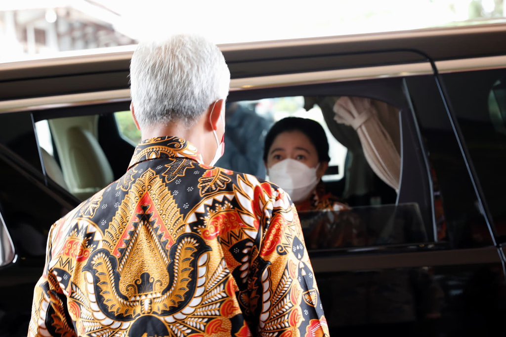 ganjarpranowo's tweet photo. Selamat datang di Jawa Tengah Mbak @puanmaharani_ri https://t.co/uyleF1eAmb
