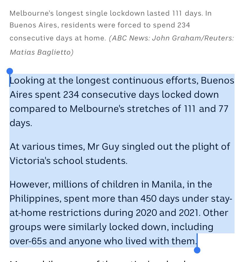 ChristyDanFan's tweet photo. Well well well. Matthew Guy has been lying about Melbourne being the most locked down city in the world. It is false. And has been debunked by the ABC. We knew this. But the Liberal party, and cookers constantly say this. They DO NOT have a worldview. https://t.co/iTVZwu793Q