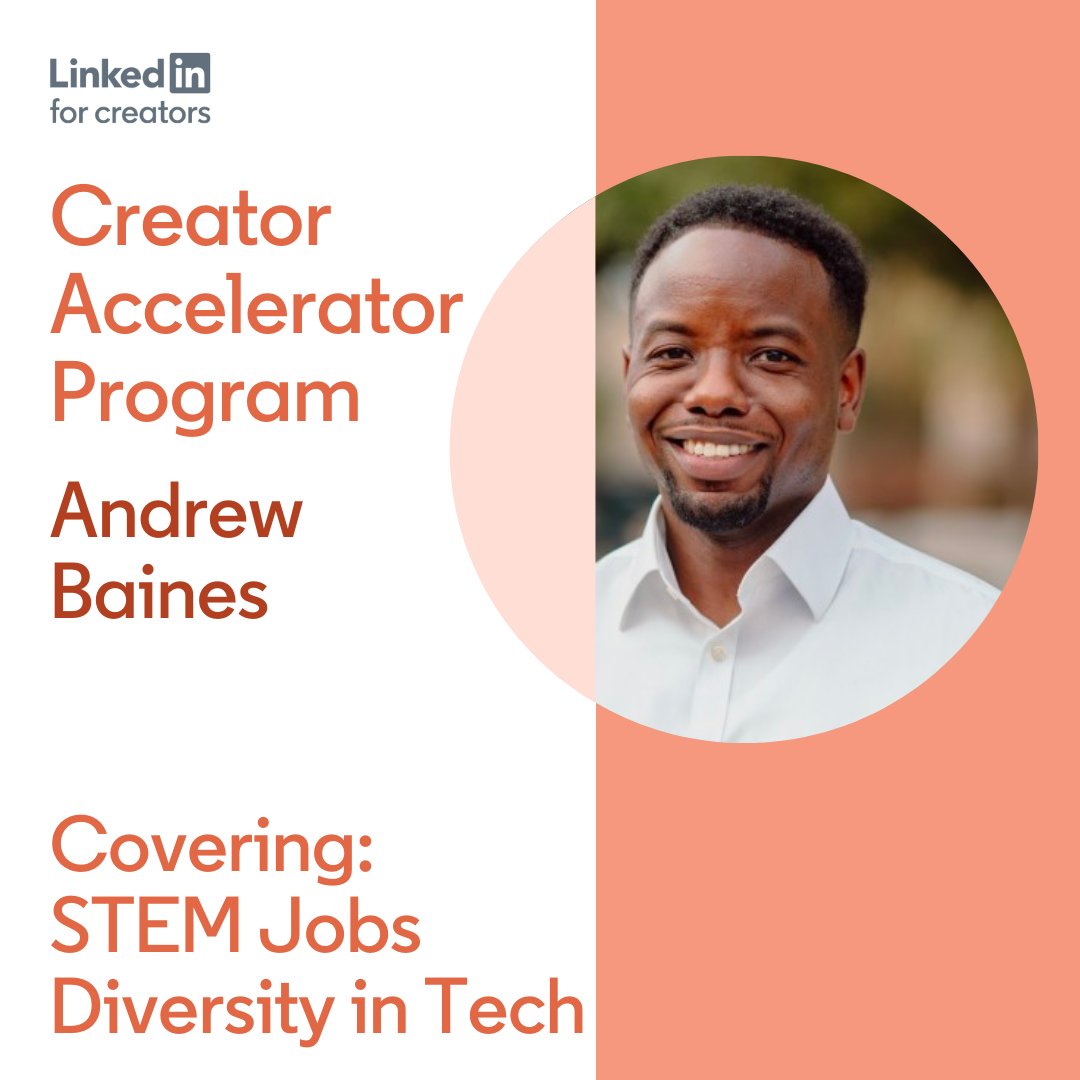 custemjourneys's tweet photo. Recently I was accepted into the @LinkedIn Creator Accelerator Program. Make sure you follow my personal LinkedIn account, where I'll be connecting job seekers with employers, talking about tech apprenticeships, and how to break into tech
- Andrew Baines https://t.co/zFWWiqhd3f