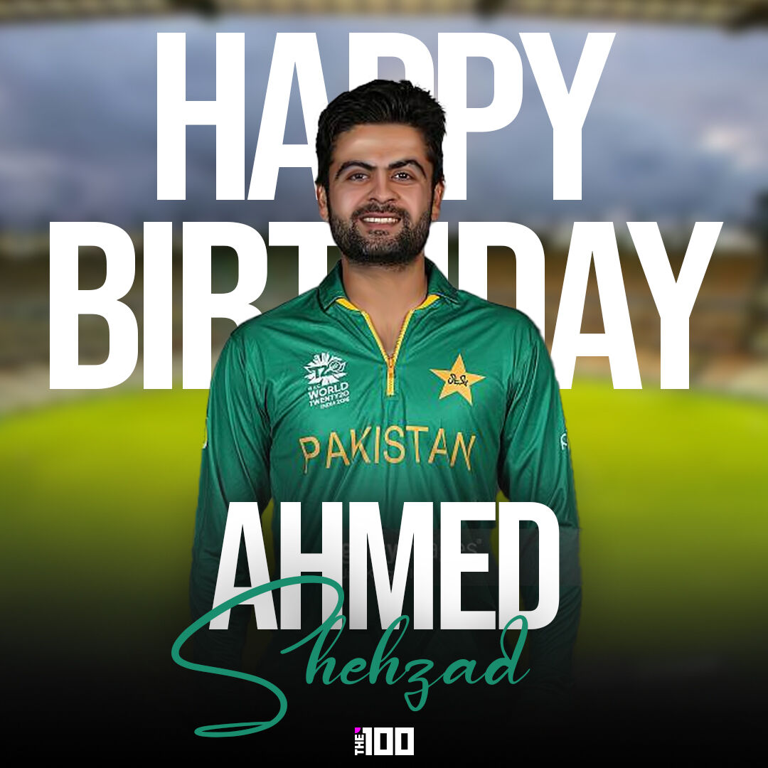 Wishing a very Happy Birthday to Pakistani batsmen Ahmed Shehzad  