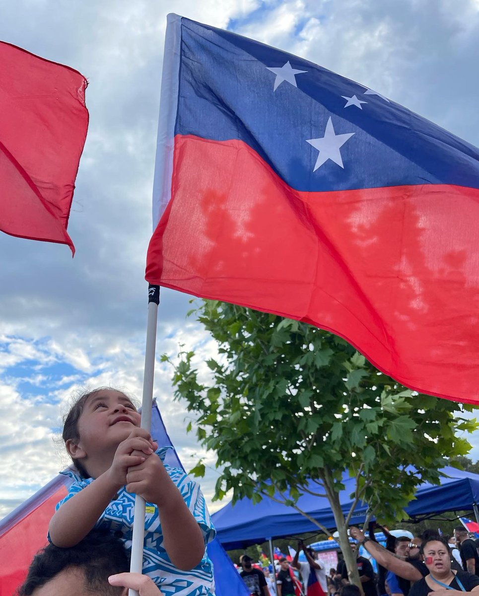 kweenchicha's tweet photo. The highlight over the past week was seeing my son wave the 🇼🇸 and walk around the house saying GO SAMOA! Thank you Toa Samoa for inspiring the next gen. Congrats on an amazing World Cup! Winners in our eyes and making history. 685 to the 🌍 https://t.co/Wp4s1s7qsl